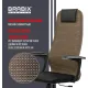 Офисное кресло Brabix EX-801 532920 черный/коричневый