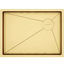 Кухонная мойка Paulmark NEXT-SKEW 58 Uni PM885844-BG золото/брашированное золото