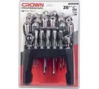 Набор отверток Crown CPHDS-AXC26 26 предметов