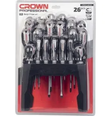 Набор отверток Crown CPHDS-AXC26 26 предметов