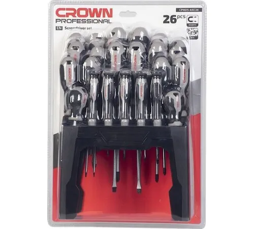 Набор отверток Crown CPHDS-AXC26 26 предметов