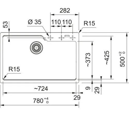 Кухонная мойка Franke UBG 610-72 114.0741.504 оникс