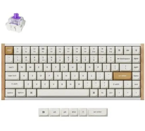 Клавиатура Keychron K2 HE Special Edition White K2H-Q1 Nebula Magnetic