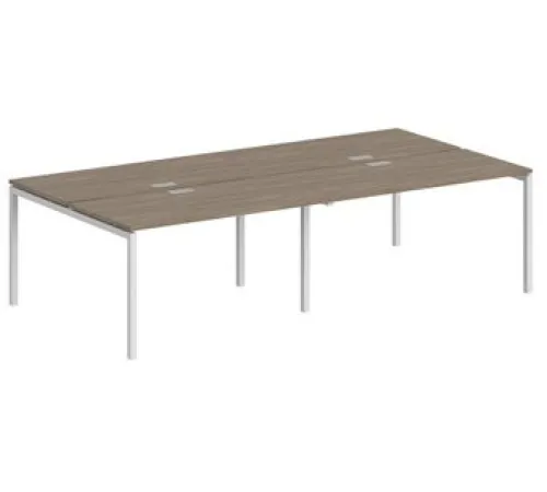 Стол Norden 240x143.8x75 SG.254.OD.44.WH белый/дуб темный