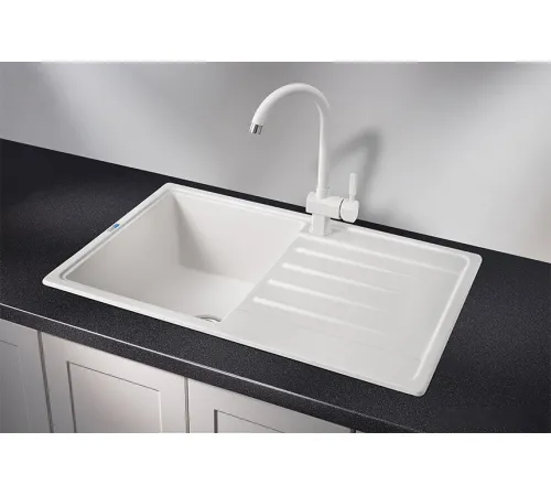 Кухонная мойка Granula ST-7602 белый