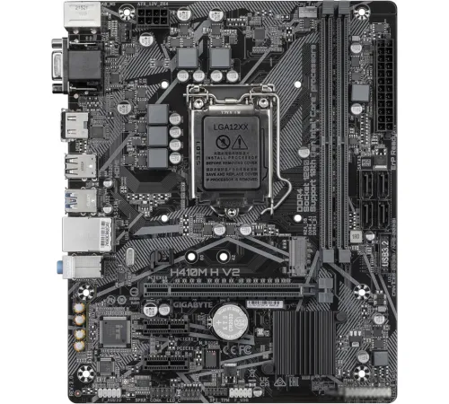 Материнская плата Gigabyte H410M H V2 rev. 2.0