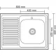 Кухонная мойка Ledeme L98060-6R