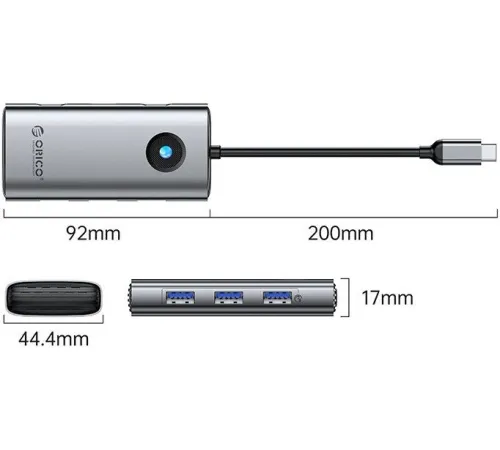 Док-станция Orico PW11-6P-GY-EP