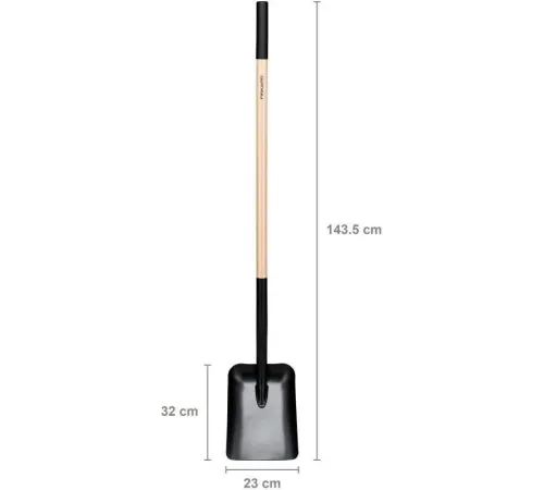 Лопата совковая Fiskars Solid 1066724