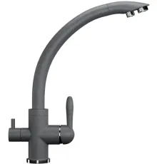 Смеситель Ulgran U-017 342 графитовый