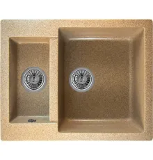 Кухонная мойка Berge BR-6150 песочный матовый
