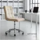Офисное кресло Mio Tesoro Косма OC-H034 G062-3 велюр бежевый