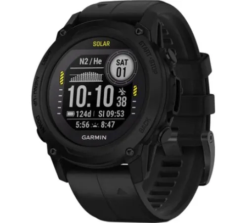 Умные часы Garmin Descent G1 Solar черный