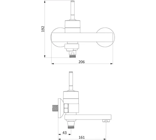 Смеситель Damixa Arc 291000300