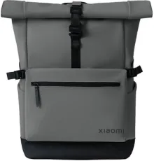 Городской рюкзак Xiaomi Roll Top Casual Backpack BHR9055GL серый/черный