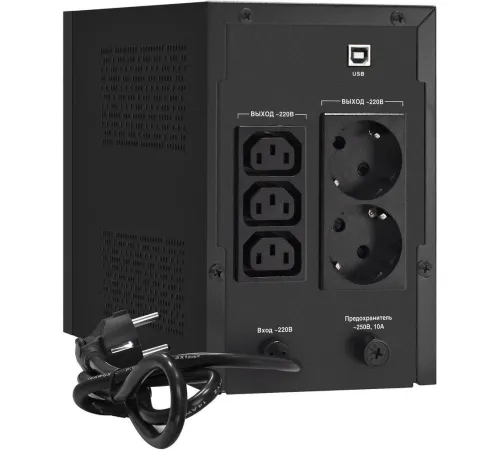 Источник бесперебойного питания ExeGate SpecialPro Smart LLB-1500.LCD.AVR.2SH.3C13.USB EX292800RUS