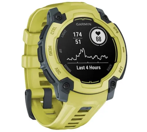 Умные часы Garmin Instinct E 45 мм электрик лайм