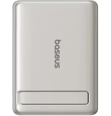 Внешний аккумулятор Baseus PicoGo AM31 Mini Magnetic Power Bank with Stand 20W 5000mAh титановый