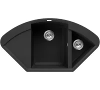 Кухонная мойка Elleci Easy Corner Full Black 40