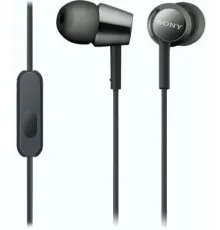 Наушники с микрофоном Sony MDR-EX155AP черный