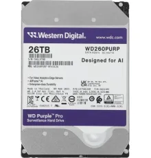 Жесткий диск WD Purple Pro 26TB WD260PURP