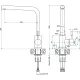 Смеситель GranFest QUARZ GF-Z5411 серый