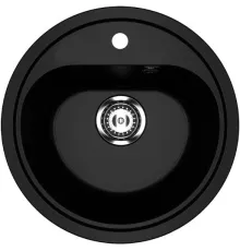 Кухонная мойка Ulgran U-700 344 ультра-черный