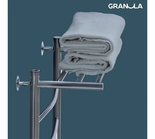Полотенцесушитель Granula Евро 50x80 с полкой боковое подключение, левое