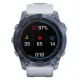 Умные часы Garmin Fenix 7X Sapphire Solar голубой минерал/белый камень