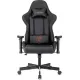 Игровое геймерское кресло Zombie 790 Eco экокожа, черный