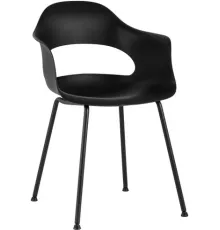 Стул с подлокотниками Stool Group Lady черный