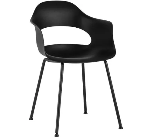 Стул с подлокотниками Stool Group Lady черный