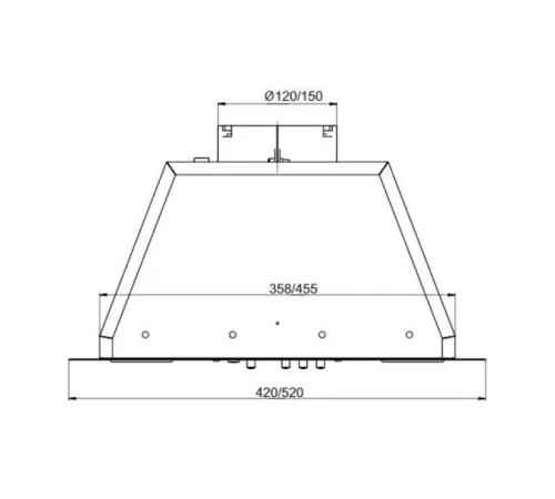 Кухонная вытяжка Elikor Box 52П-700 213859 топленое молоко