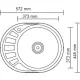 Кухонная мойка Ledeme L65745-6R