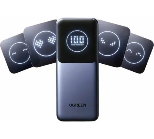Внешний аккумулятор Ugreen PB723 20000mAh серый