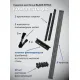 Сушилка для белья Comfort Alumin Group Потолочная 5 прутьев Black Style 140 см алюминий