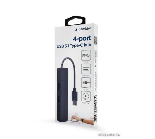 USB-хаб Gembird UHB-CM-U3P4-01