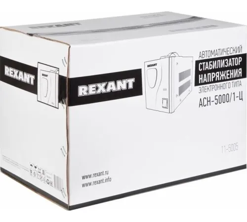 Стабилизатор напряжения Rexant AСН-5 000/1-Ц