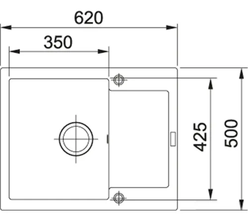 Кухонная мойка Franke MRG 611С бежевый