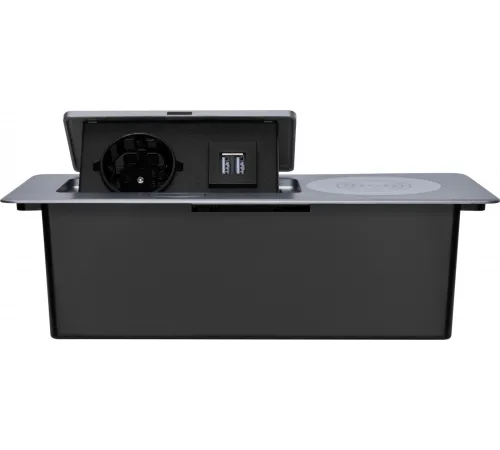 Сетевой фильтр CACTUS CS-SOCKET-USBA-WLESS
