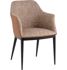 Стул с подлокотниками Stool Group Itan NC DC1122 997-7+ PU8161s коричневый