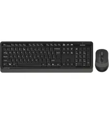 Клавиатура + мышь A4Tech Fstyler FG1010 черный/серый