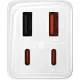 Сетевое зарядное Baseus GaN6 Pro Fast Charger 2C + 2U 100W P10162705212-00 белый