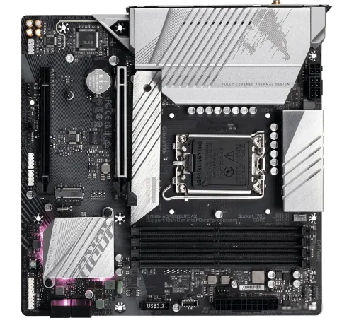 Материнская плата Gigabyte B760M Aorus Elite AX rev. 1.0