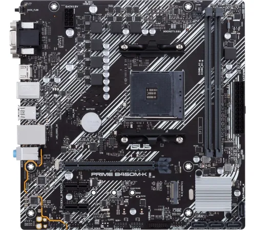 Материнская плата ASUS Prime B450M-K II