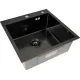 Кухонная мойка ARFEKA Eco AR 500*500 Black PVD Nano Decor Millet Grains