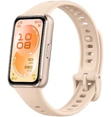 Фитнес-браслет Huawei Band 11 бежевый алюминиевый корпус, с бежевым силиконовым ремешком, международная версия