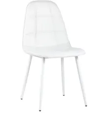 Стул Stool Group Oliver экокожа белый/белые ножки