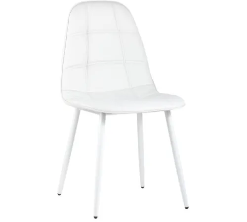 Стул Stool Group Oliver экокожа белый/белые ножки