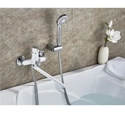 Смеситель Ledeme H03 L2203W белый